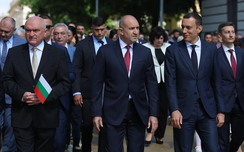 Румен Радев проведе среща с президента на МОК Томас Бах