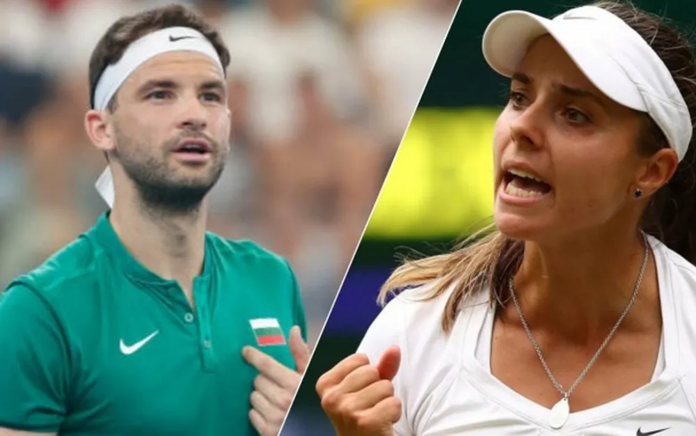 Димитров и Томова на корта днес следобед