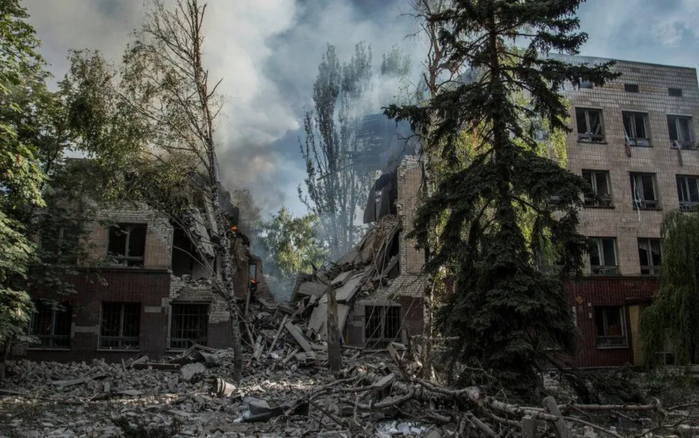 Ракетна атака повреди газопровод в окупираната Луганска област