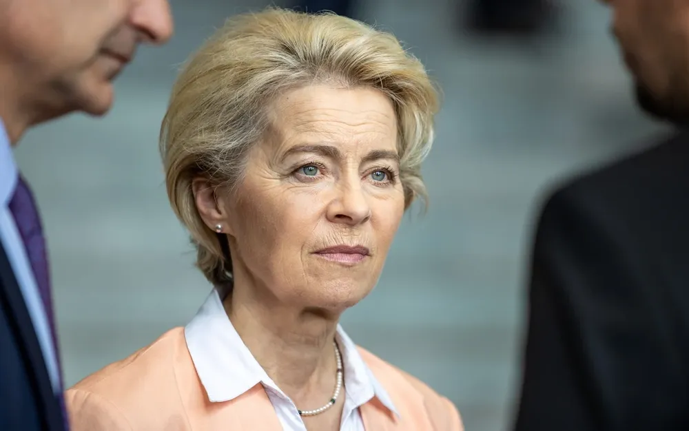 Урсула фон дер Лайен с предизборна среща за Европейските избори в България