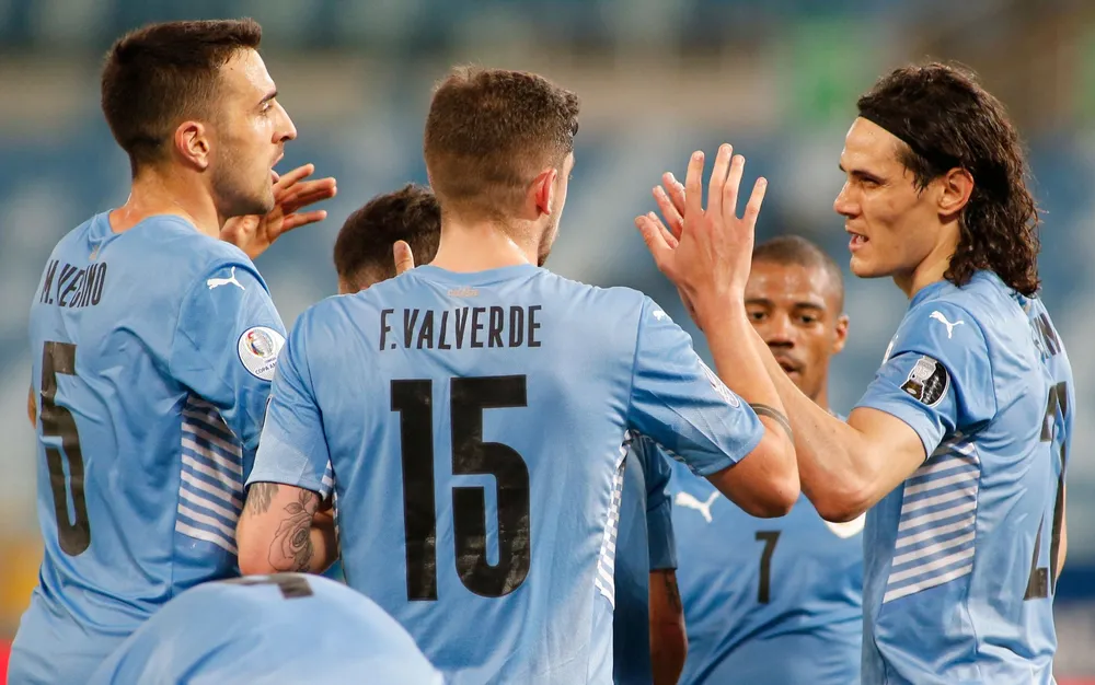 Мощно начало за Уругвай на Копа Америка - СНИМКИ