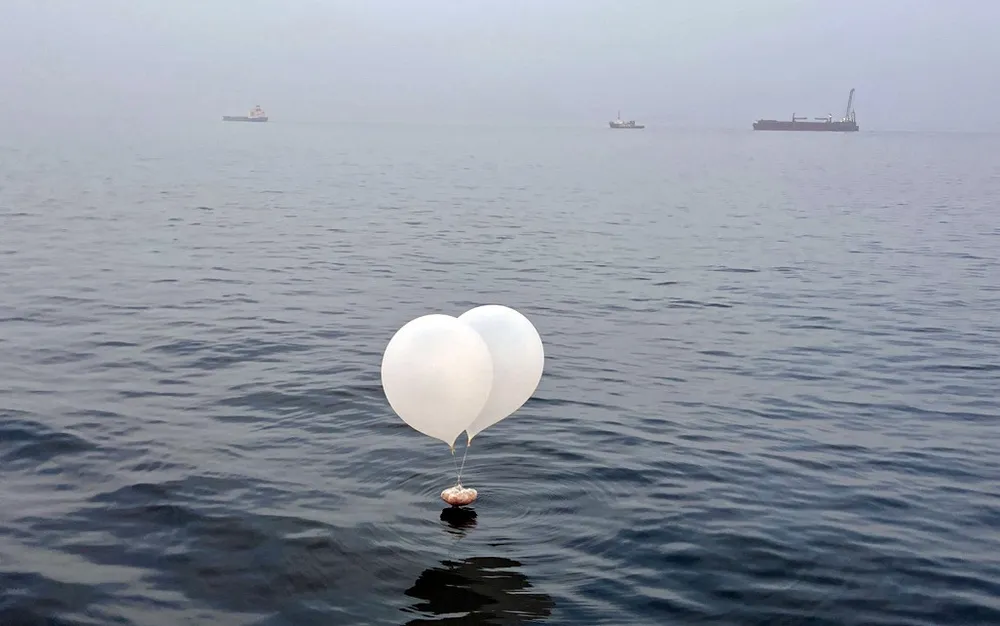 В балоните с боклук на Северна Корея са открити паразити и разкъсани дрехи