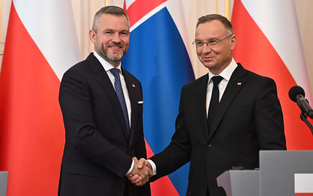 Президентите на Словакия и Полша подчертаха добрите двустранни отношения