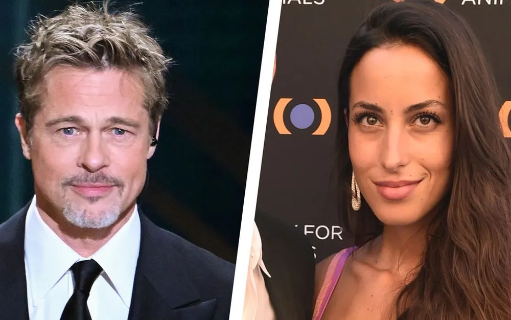 Рядко появяване на Брад Пит с приятелката му Инес де Рамон на Гран При на Великобритания