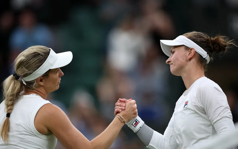 Крейчикова повали Колинс за четвъртфинал с Остапенко в Лондон - СНИМКИ