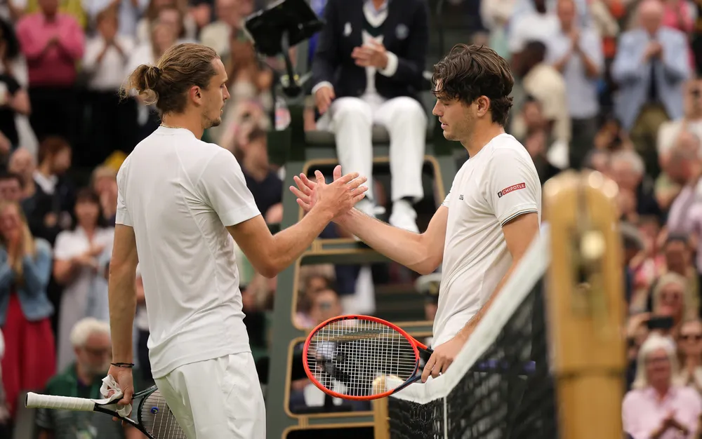 Фриц навакса два сета пасив за феноменален обрат срещу Зверев - СНИМКИ