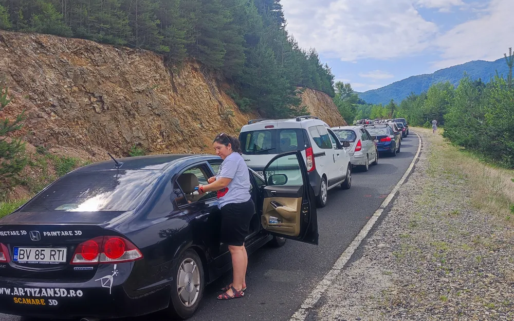 Катастрофа затвори движението от и за ГКПП Маказа