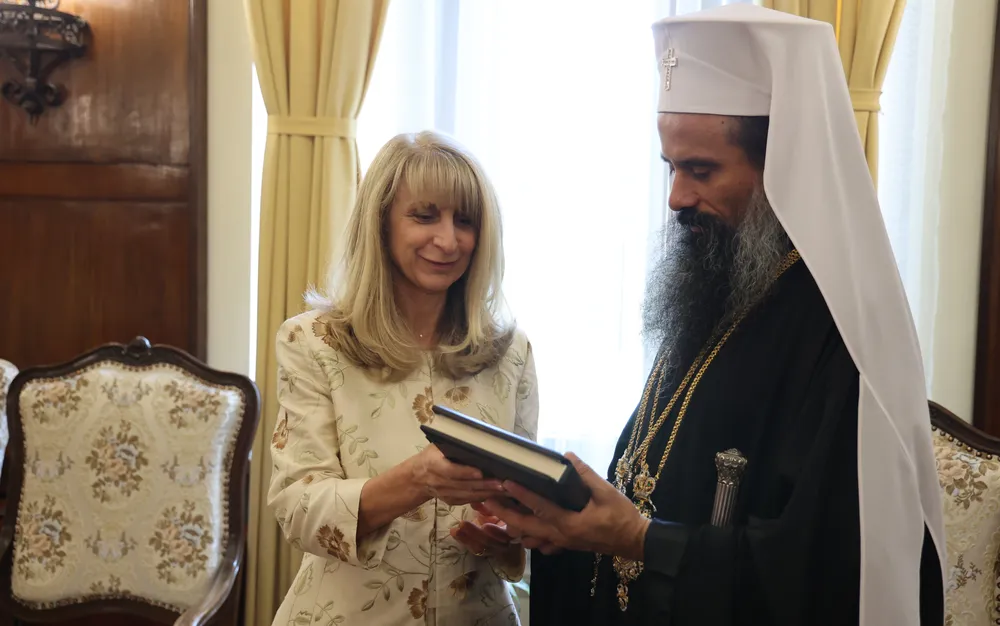 Патриарх Даниил благослови Сметната палата - СНИМКИ