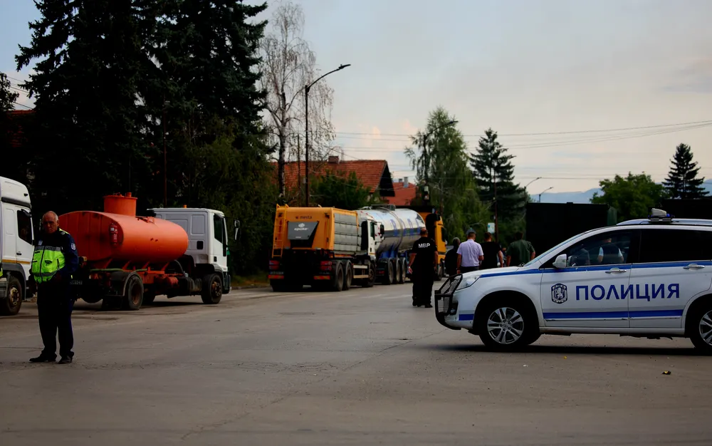 Военният "Кугър" проучи дали е възможно гасене от въздуха в Елин Пелин
