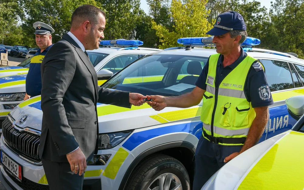 Калин Стоянов: Усилията ни са насочени да обезпечим с техника всички структури на МВР - СНИМКИ
