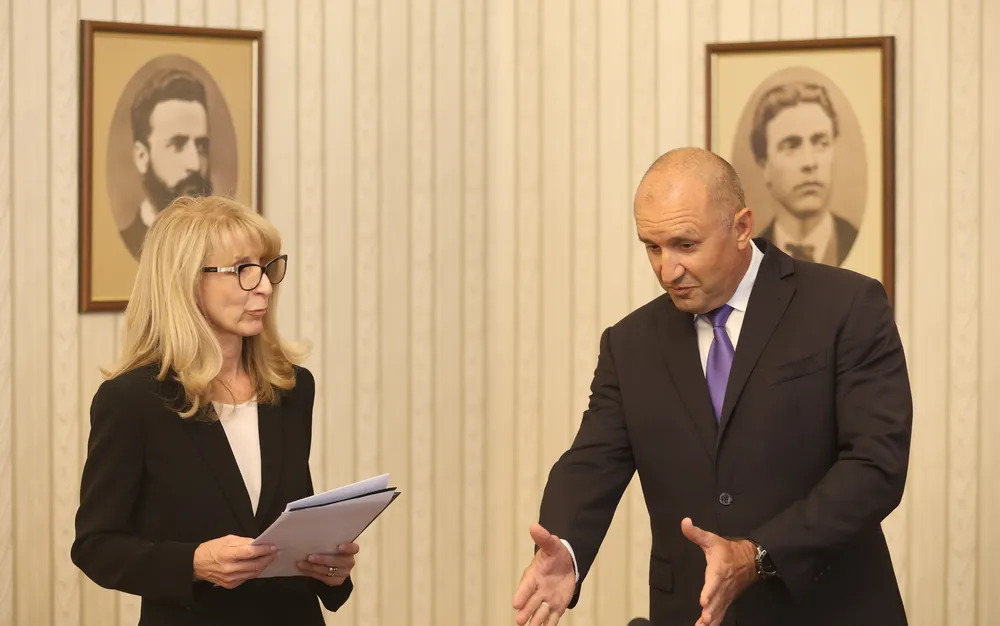 Проектокабинетът на Горица Грънчарова се провали. Румен Радев отказа да подпише указа заради Калин Стоянов - СНИМКИ - ВИДЕО