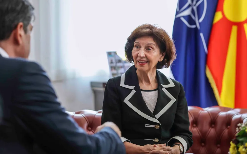 Президентът на РС Македония Силяновска идва в София