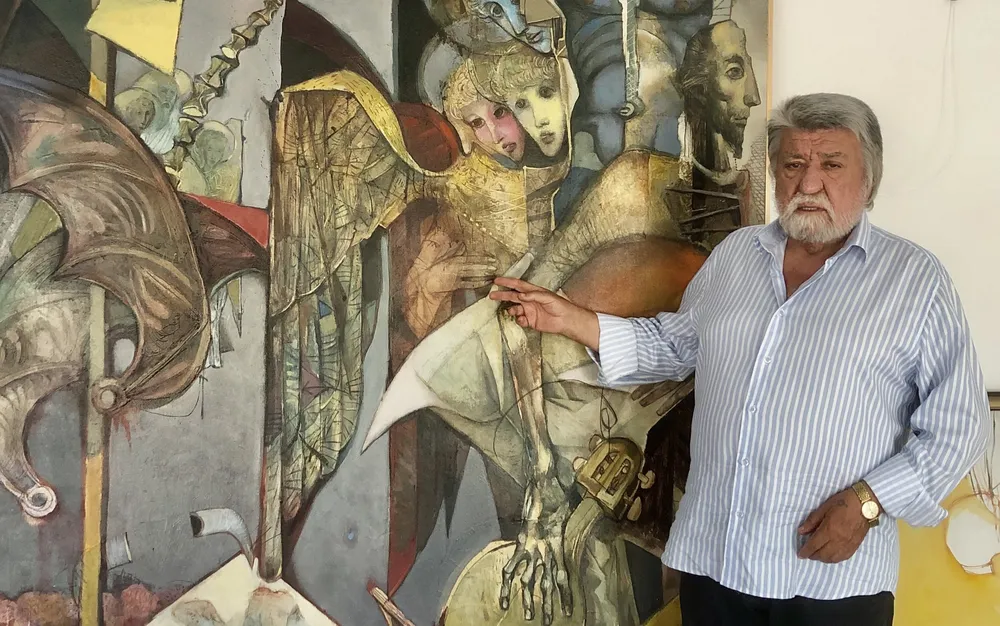 Вежди Рашидов: Такъв перфектен и чувствителен рисувач като Георги Трифонов - майстор на линията, още не се е родил - СНИМКИ - ВИДЕО