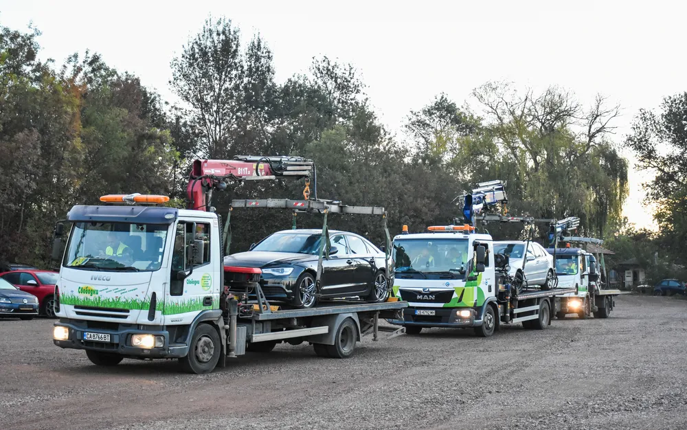Полицията мести 575 автомобила, иззети от пияни и дрогирани шофьори в София - СНИМКИ