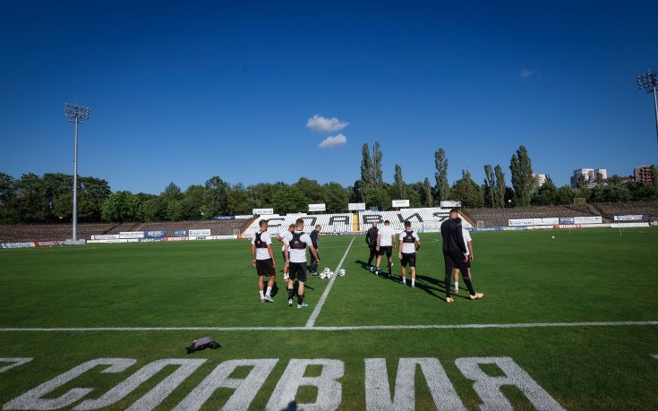 Славия с първа тренировка в Банско