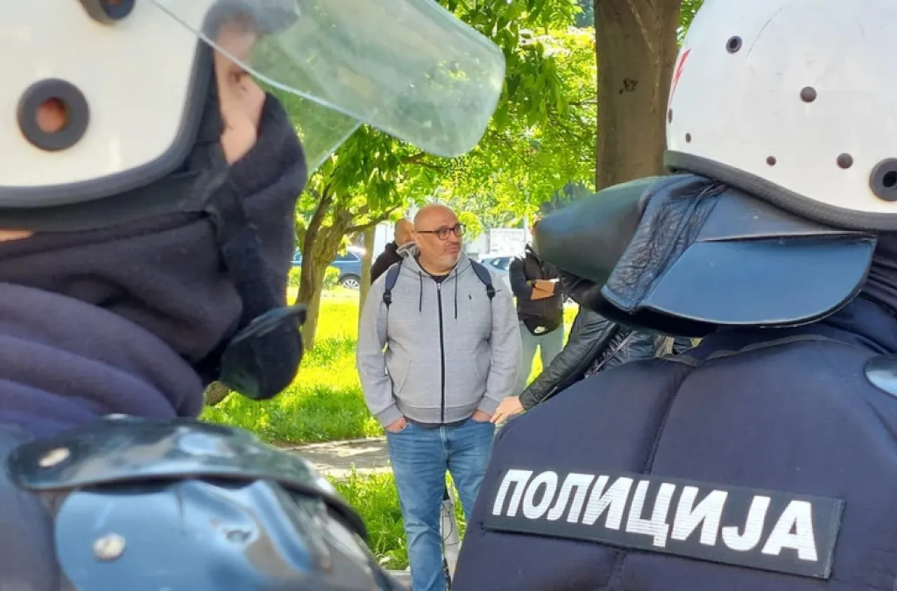 Сръбската полиция разпръсна студентския протест в Нови Сад със сълзотворен газ и палки