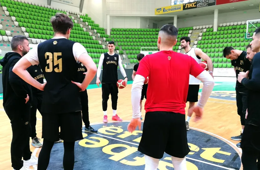 Мъжкият национален отбор по баскетбол стартира подготовка за мачовете с Швеция и Германия
