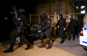 Спецакция в бежанския център в Овча купет