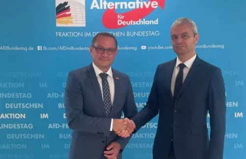 Костадин Костадинов: Възраждане категорично ще работи заедно с "Алтернатива за Германия"