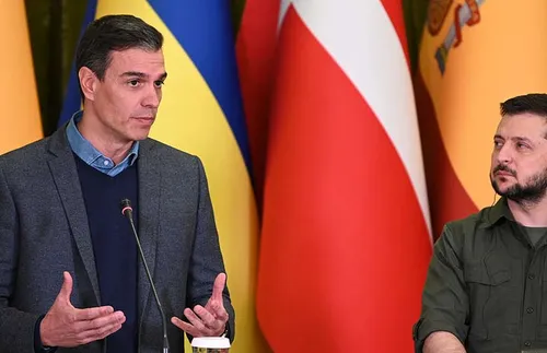 Испания и Украйна сключиха двустранно споразумение за сигурност - подробности - СНИМКИ