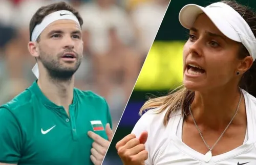 Димитров и Томова на корта днес следобед