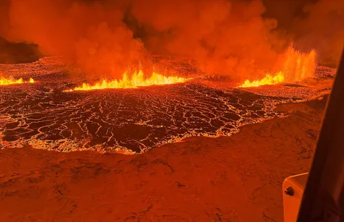 Ново изригване на вулкана на полуостров Рейкянес