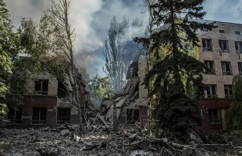 Ракетна атака повреди газопровод в окупираната Луганска област