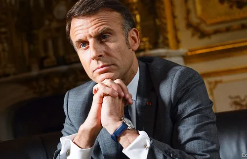 Макрон посрещна Юлия Навалная в Елисейския дворец