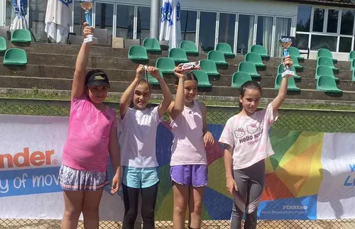 Максим Малев и Дария Стефанова - шампиони на Регионално до 10 г. в Хасково