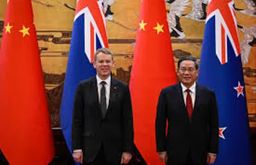 Китай иска да избегне "пропаст" в отношенията с Нова Зеландия