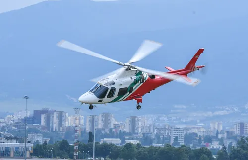 2 хеликоптера са закупени за спецотряда за въздушно наблюдение - СНИМКИ