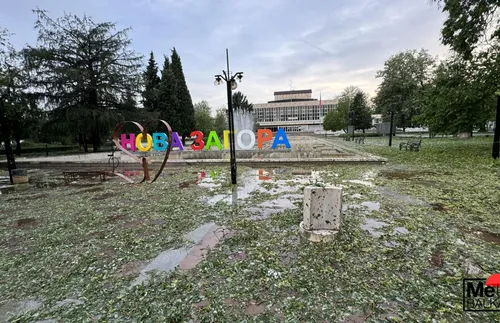 10 дни поне ще описват щетите от бурята в Нова Загора, кметът предупреди за бдителност - СНИМКИ - ВИДЕО