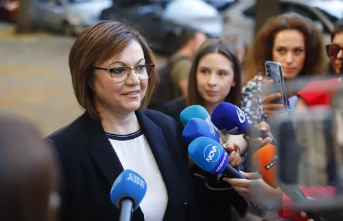 Корнелия Нинова: ГЕРБ, ДПС и ИТН ще направят правителство - СНИМКИ - ВИДЕО