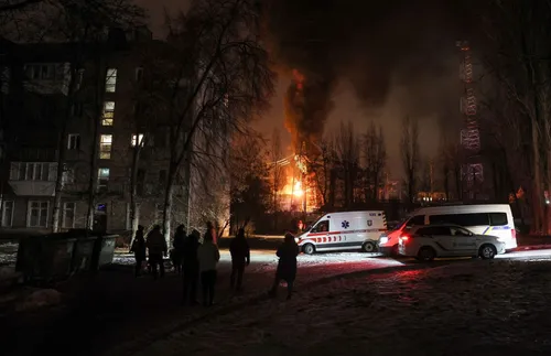 Руска атака с дрон нанесе щети на енергийната инфраструктура в 4 украински области