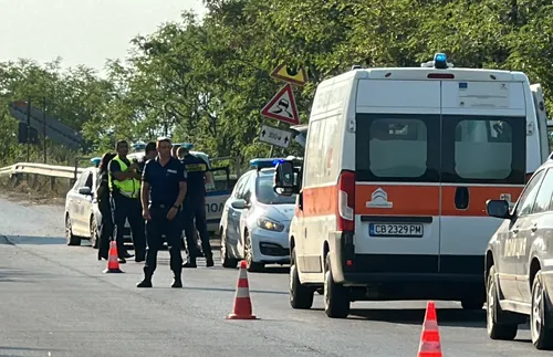 Катастрофа с мигранти край Ямбол, има пострадали