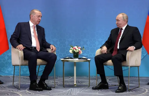 Ердоган предложи да посредничи за край на войната в Украйна, Путин отказа