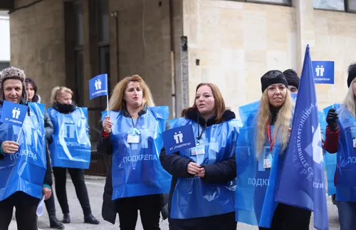 Социалните работници ще протестират за по-високи заплати пред министерството
