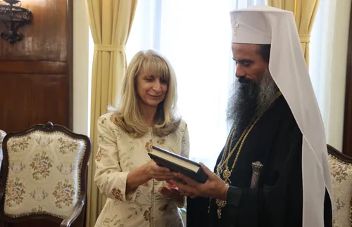 Патриарх Даниил благослови Сметната палата - СНИМКИ