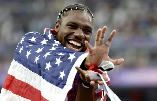 Епична победа с фотофиниш донесе олимпийската титла на Ноа Лайлс на 100 м - СНИМКИ