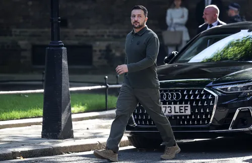 Зеленски посрещна Наренда Моди в Киев