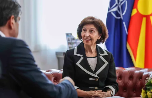 Президентът на РС Македония Силяновска идва в София