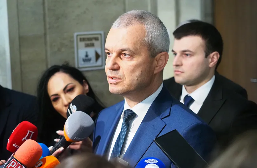 Костадин Костадинов: Подадохме искане за вот на недоверие към правителството на Росен Желязков